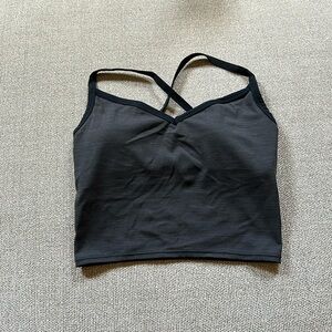 Vitality daydream gray and black tank